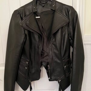 Faux Leather Jacket